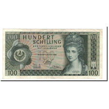 Banknote, Austria, 100 Schilling, 1970, 1969-01-02, KM:145a, AU(50-53)