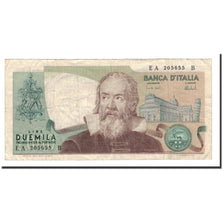 Banknote, Italy, 2000 Lire, 1973, 1973-10-08, KM:103a, VF(30-35)