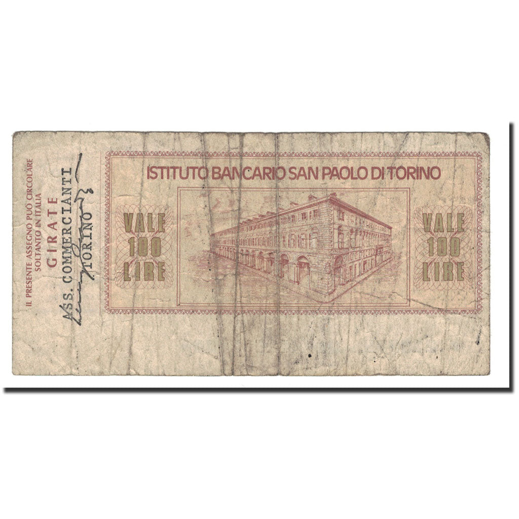 Billet, Italie, 100 Lire, 1976, 1976-01-19, B