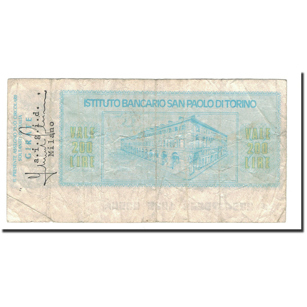 Billet, Italie, 200 Lire, 1976, 1976-01-23, B+