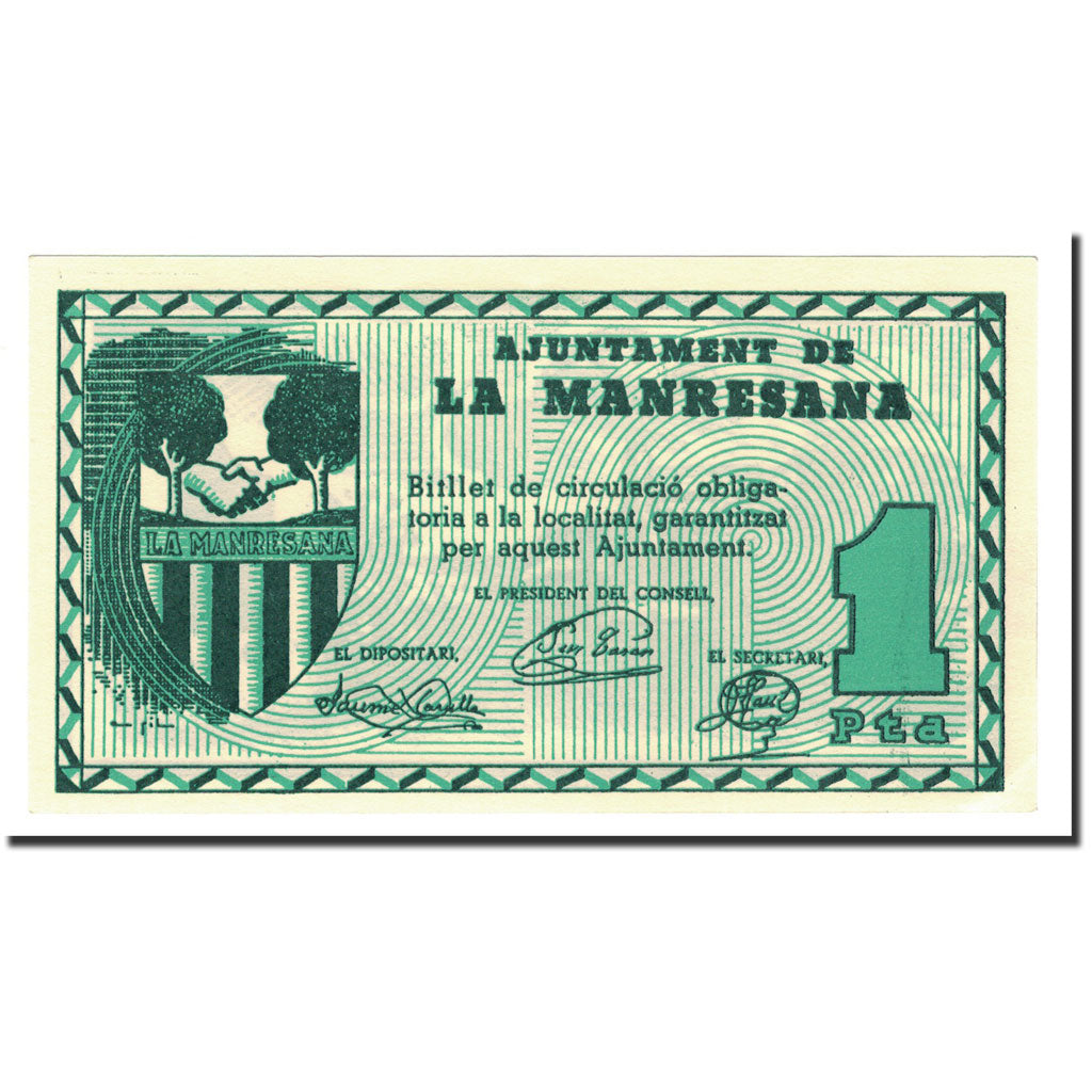 Billete, 1 Peseta, 1926, España, UNC