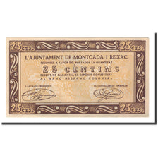 Biljet, Spanje, 25 Centimos, 1937, 1937-11-19, NIEUW