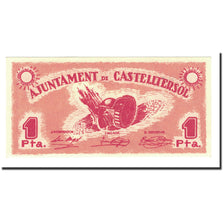 Geldschein, Spanien, 1 Peseta, 1937, UNZ