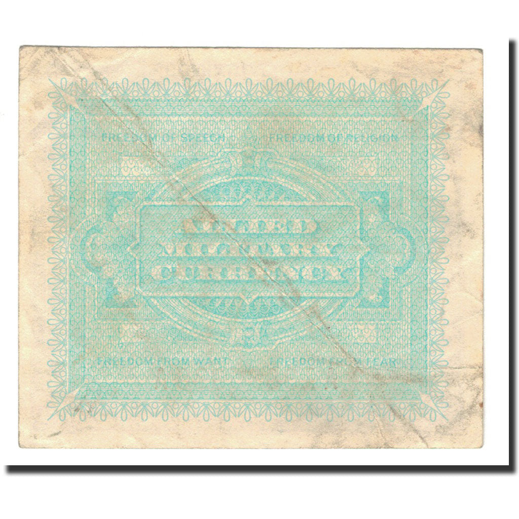 Banknote, Italy, 2 Lire, 1943, KM:M11a, EF(40-45)