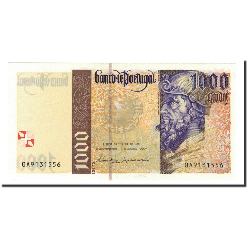 Billet, Portugal, 1000 Escudos, 1996, 1996-04-18, KM:188a, NEUF