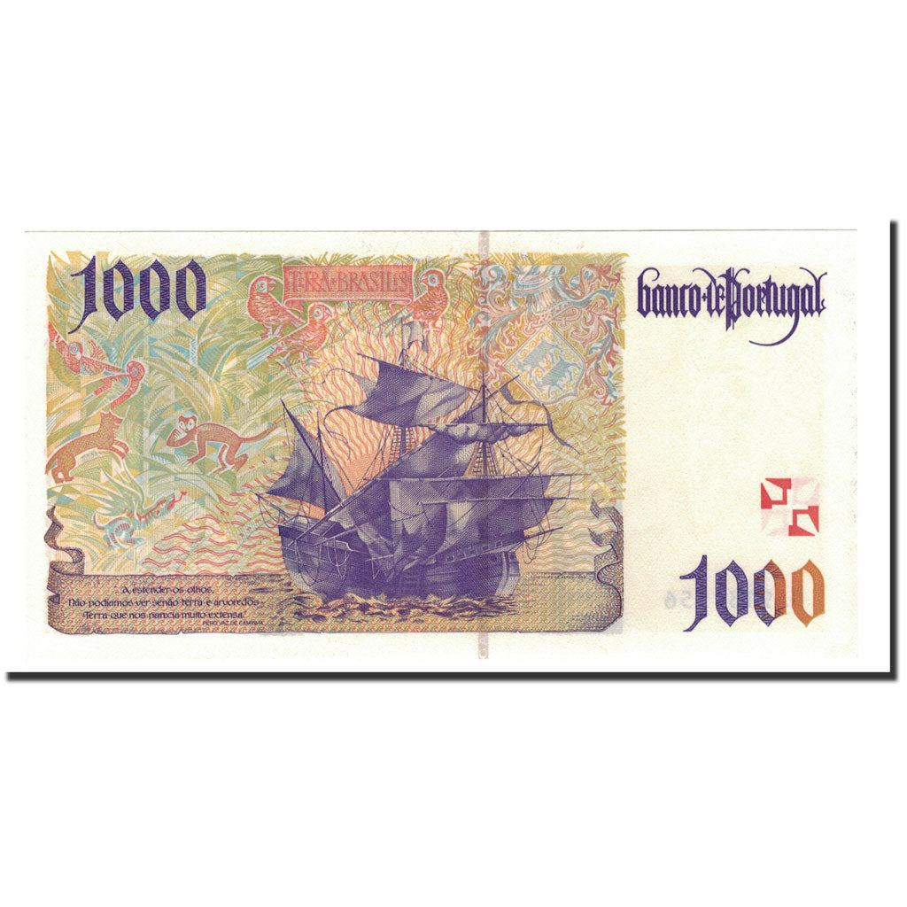 Billet, Portugal, 1000 Escudos, 1996, 1996-04-18, KM:188a, NEUF