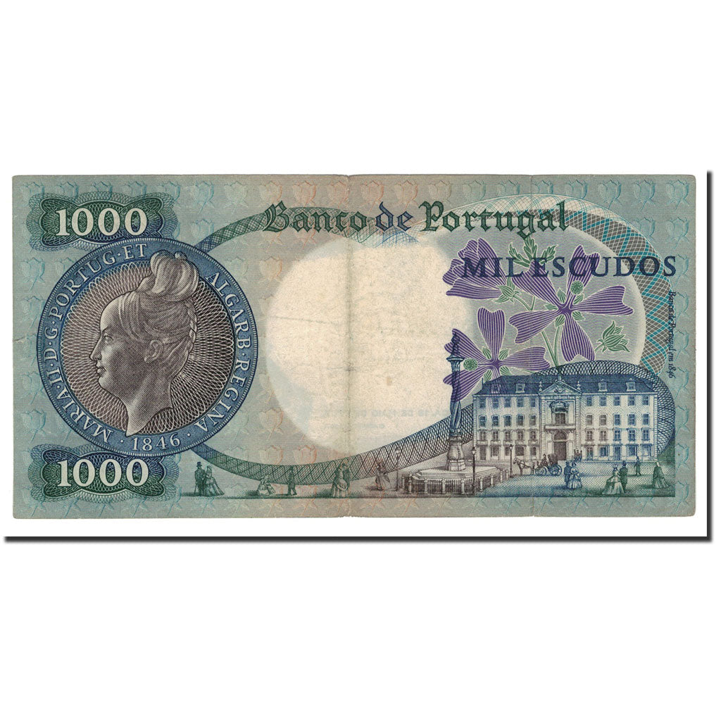 Geldschein, Portugal, 1000 Escudos, 1967, 1967-05-19, KM:172a, SS