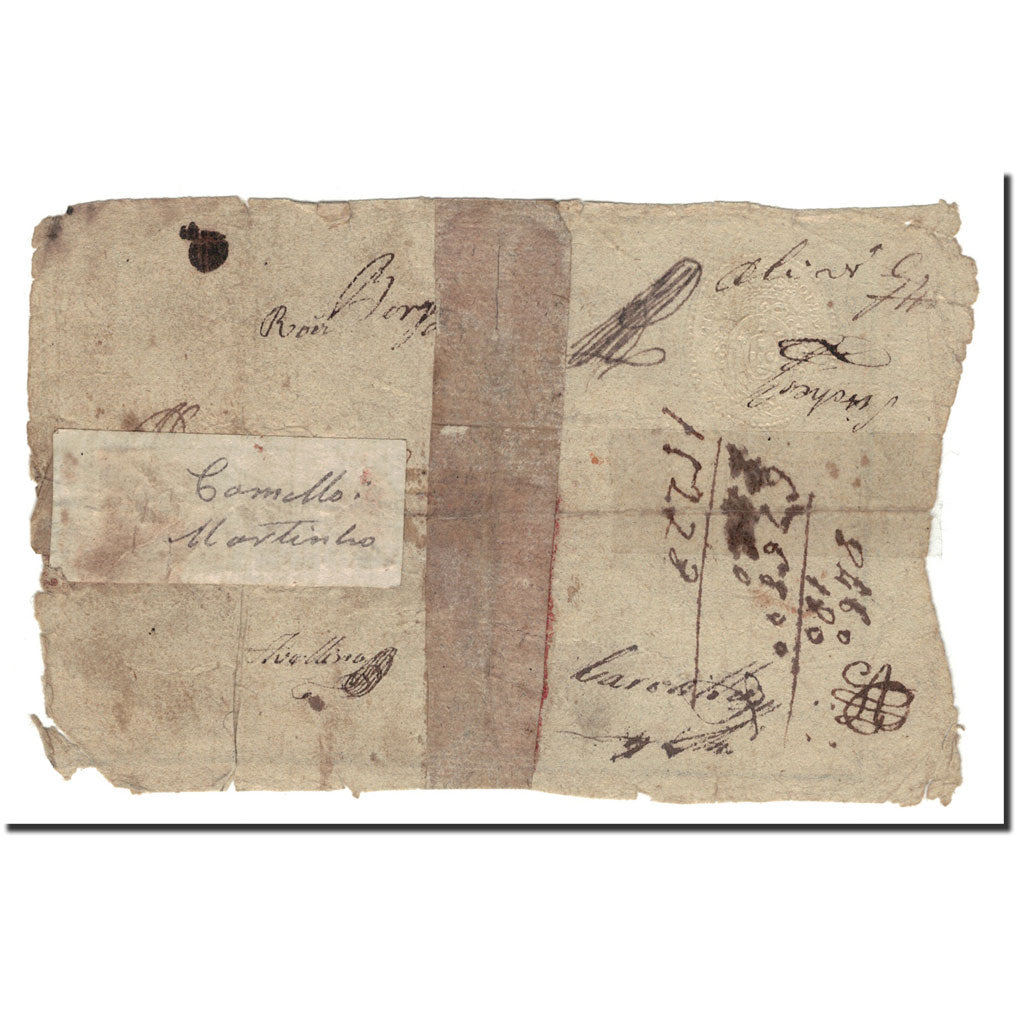 Banknote, Portugal, 2400 Reis, 1807, 1807-12-05, KM:19, VG(8-10)