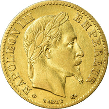 Moneda, Francia, Napoleon III, Napoléon III, 10 Francs, 1868, Strasbourg, MBC