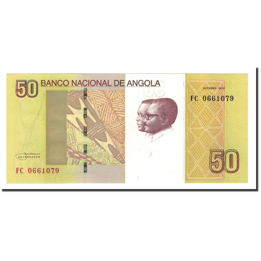 Angola, 50 Kwanzas, 2012, KM:152, UNC(65-70)