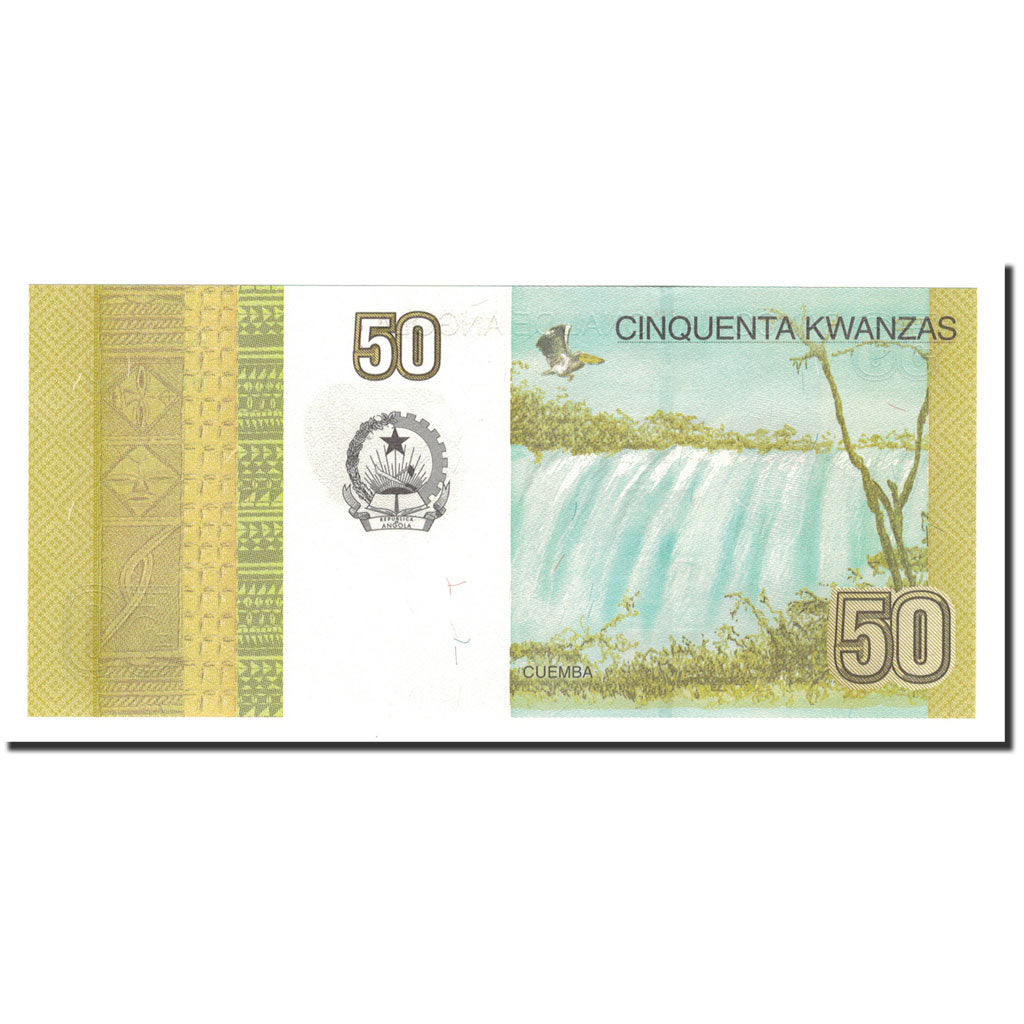 Angola, 50 Kwanzas, 2012, KM:152, UNC(65-70)