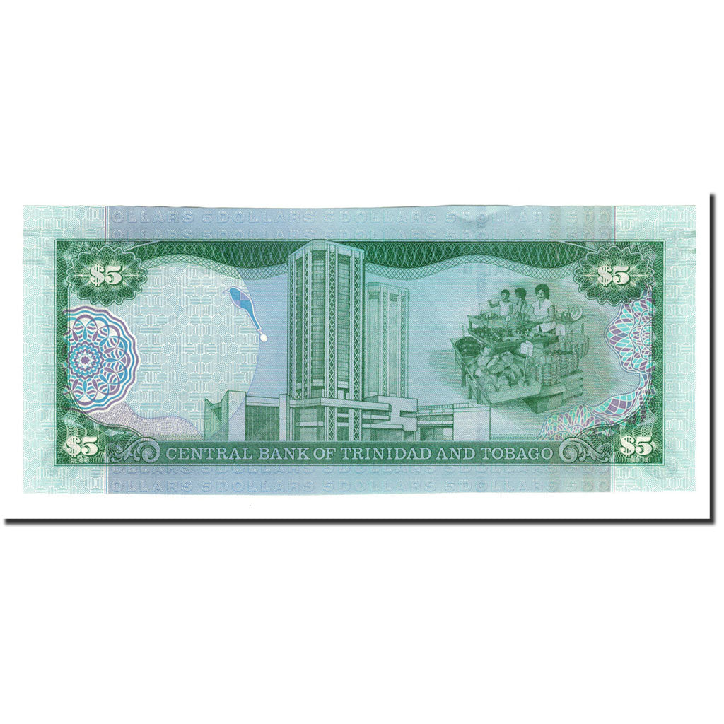 Banknote, Trinidad and Tobago, 5 Dollars, 1985, KM:37b, UNC(65-70)