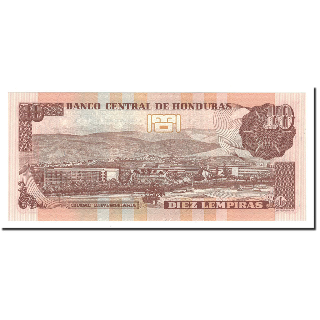 Banknote, Honduras, 10 Lempiras, 2010, 2010-05-06, KM:86e, UNC(65-70)