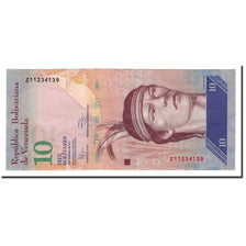 Banknote, Venezuela, 10 Bolívares, 2007-2014, 2011-02-03, KM:90c, UNC(65-70)