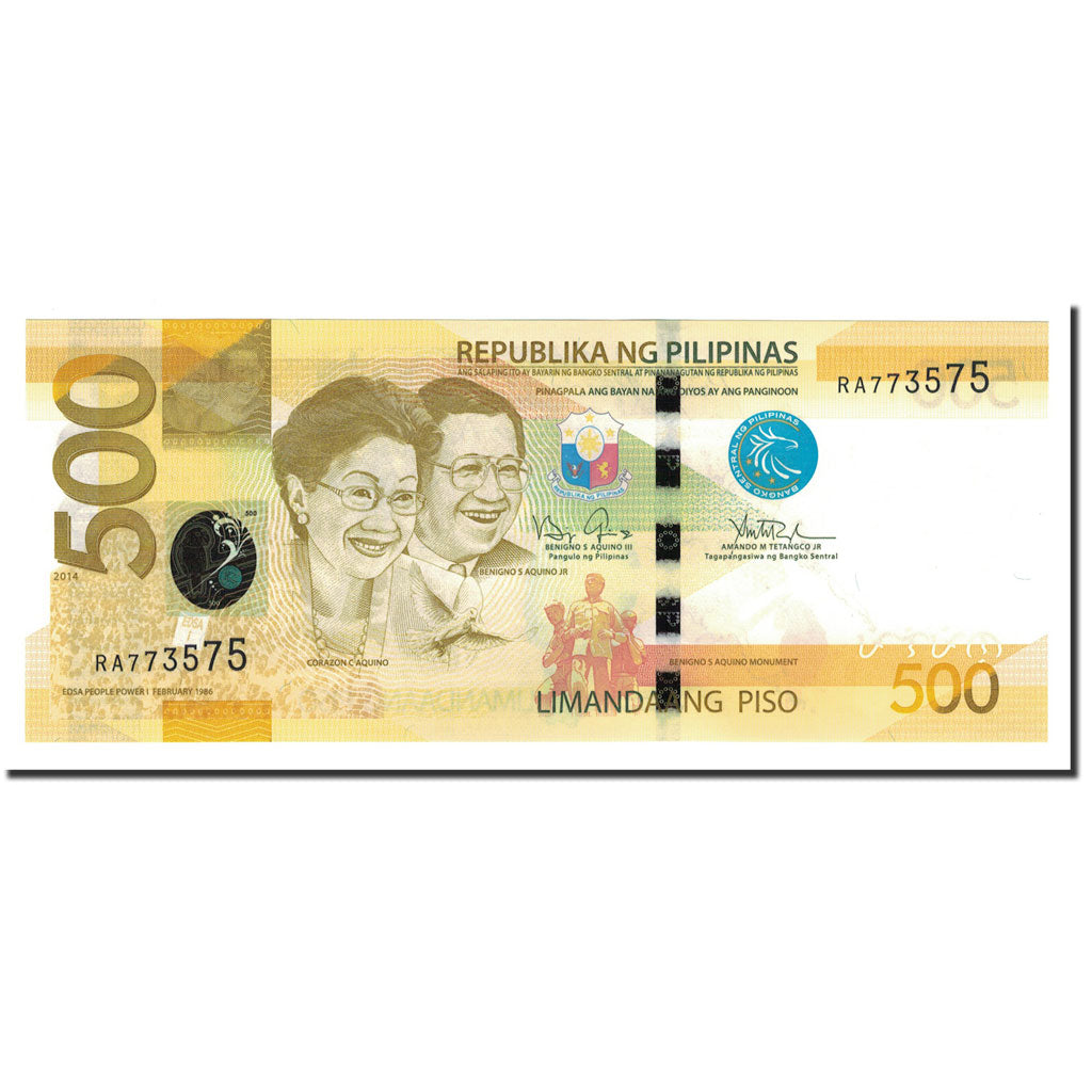 Banknote, Philippines, 500 Piso, 2010-2015, KM:210a, UNC(65-70)