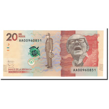 Banknote, Colombia, 20 000 Pesos, 2016, 2015-08-19, KM:461, UNC(65-70)