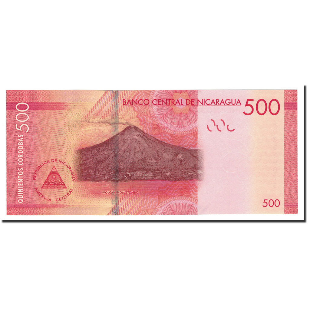 Biljet, Nicaragua, 500 Cordobas, 2014, 2014-10-26, KM:214a, NIEUW