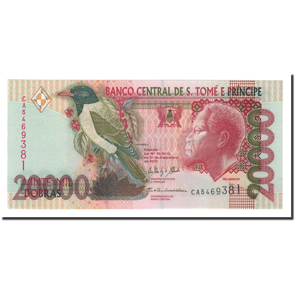 Banknote, Saint Thomas and Prince, 20,000 Dobras, 2013, 2013-12-13, KM:67e