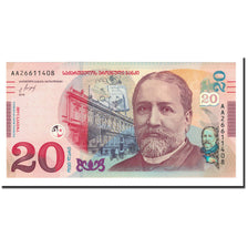 Georgia, 20 Lari, 2016, UNC(65-70)