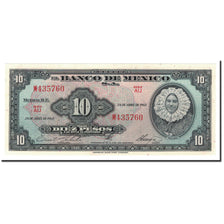 Mexico, 10 Pesos, 1954-1967, 1963-04-24, KM:58j, UNC(65-70)
