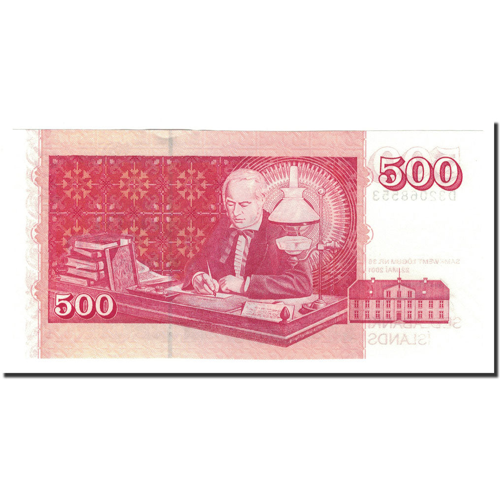 Banknote, Iceland, 500 Kronur, 2001, 2001-05-22, KM:58b, UNC(65-70)