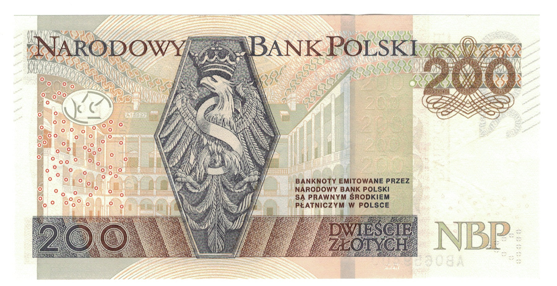 Pologne, 200 Zlotych, 2016, KM:189, 2015-03-03, NEUF