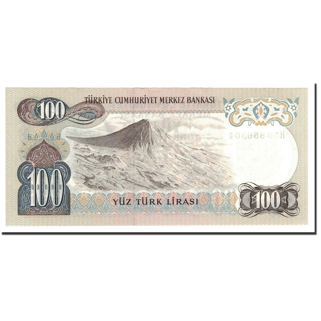 Turkey, 100 Lira, 1970, KM:189a, UNC(65-70)