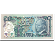 Banknote, Turkey, 500 Lira, 1970, 1971-09-01, KM:190, UNC(65-70)