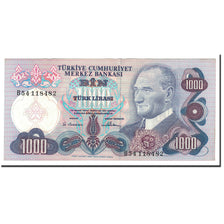 Geldschein, Türkei, 1000 Lira, 1970, KM:191, VZ+