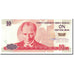 Banknote, Turkey, 10 New Lira, 2005, KM:218, UNC(64)