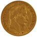 Francia, Napoleon III, Napoléon III, 10 Francs, 1865, Strasbourg, BB, Oro, K...