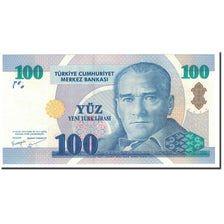 Banknote, Turkey, 100 New Lira, 2005, KM:221, UNC(65-70)