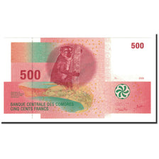 Biljet, Comoros, 500 Francs, 2006, KM:15, NIEUW
