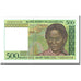 Banknote, Madagascar, 500 Francs = 100 Ariary, 1994-1995, Undated (1994)