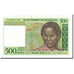 Biljet, Madagascar, 500 Francs = 100 Ariary, 1994-1995, Undated (1994), KM:75a