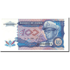 Banknote, Zaire, 100 Zaïres, 1988, 1988-10-14, KM:33a, UNC(65-70)