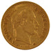 Francia, Napoleon III, Napoléon III, 10 Francs, 1863, Strasbourg, BB, Oro, G...