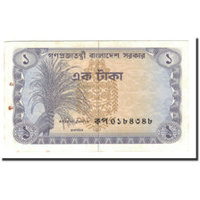 Billete, 1 Taka, 1972-1989, Bangladesh, KM:5a, Undated (1973), EBC