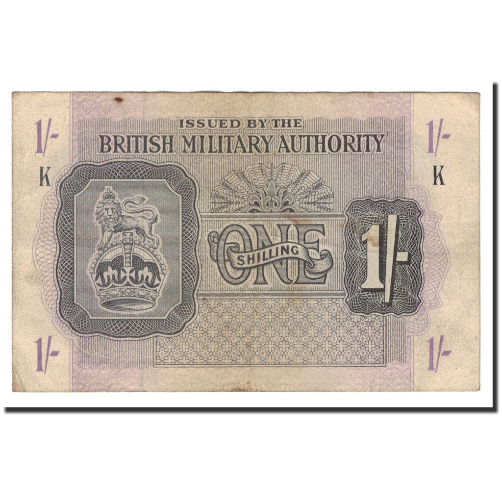 Great Britain, 1 Shilling, 1943, KM:M2, EF(40-45)