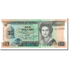Geldschein, Belize, 10 Dollars, 1996, 1996-03-01, KM:59, UNZ