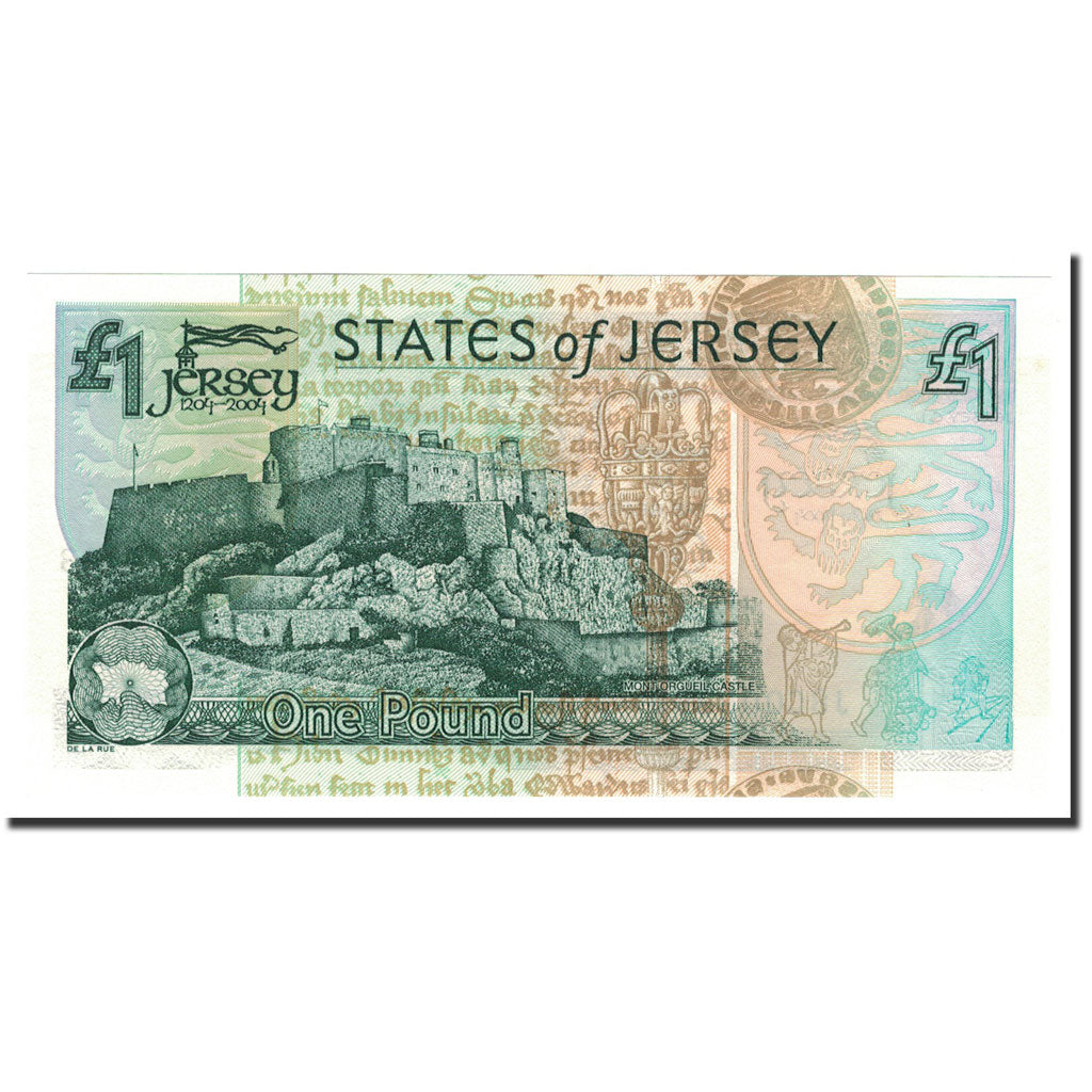 Jersey, 1 Pound, 2004, KM:31a, UNC(65-70)