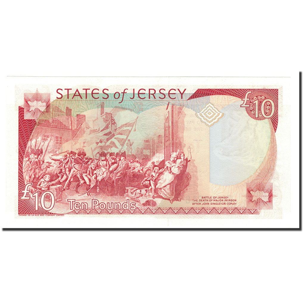 Billet, Jersey, 10 Pounds, 1993, KM:22a, NEUF