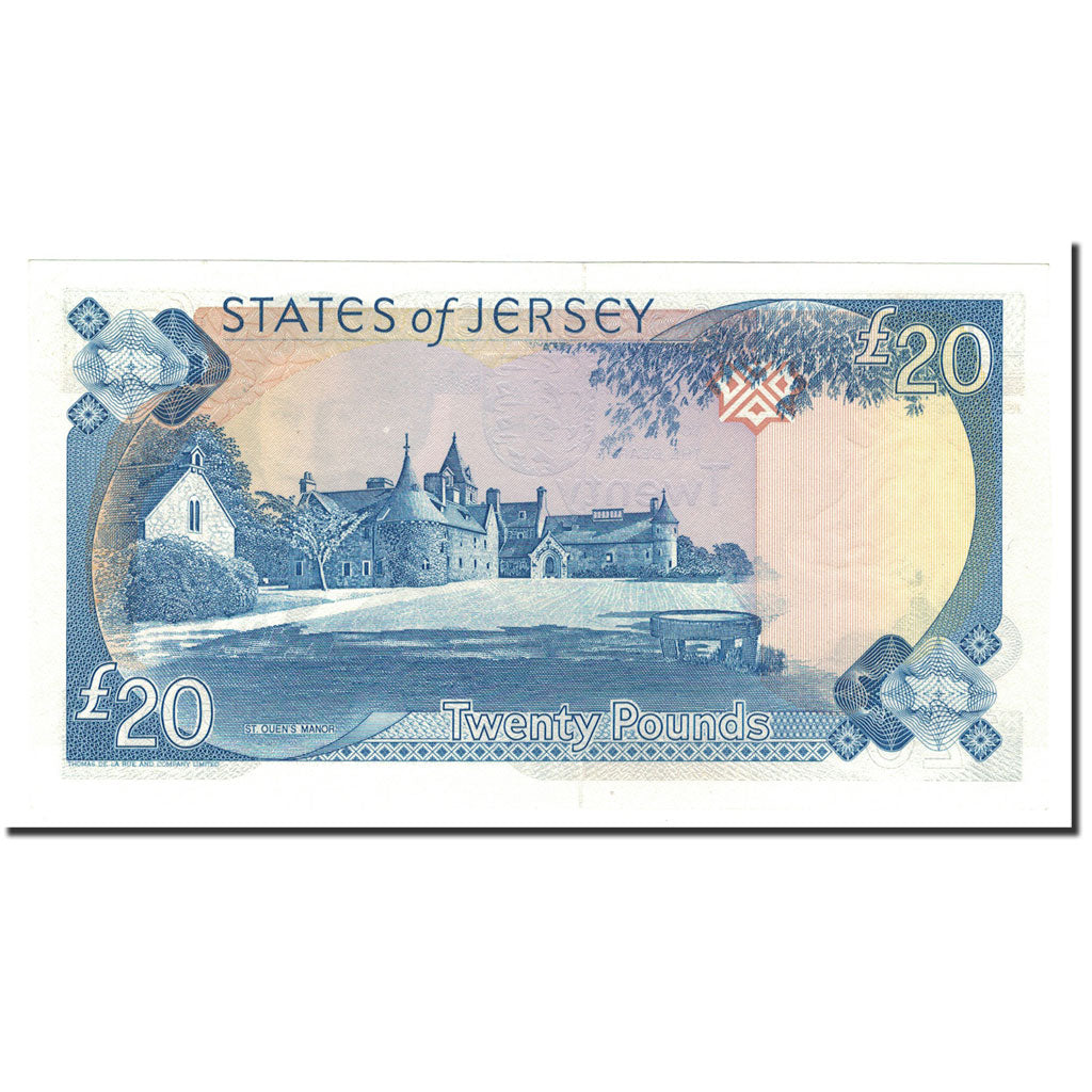 Billet, Jersey, 20 Pounds, 1989, KM:18a, SPL+