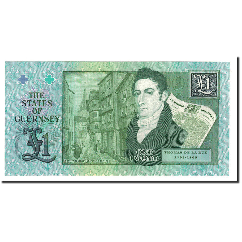 Guernsey, 1 Pound, 2013, 2013-07-04, UNC(65-70)