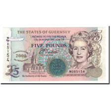 Banknote, Guernsey, 5 Pounds, 1996, KM:56a, UNC(65-70)