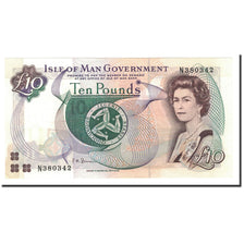 Banconote, Isola di Man, 10 Pounds, 1998, KM:44b, FDS