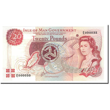 Banknot, Wyspa Man, 20 Pounds, Undated (2000), KM:45a, UNC(65-70)