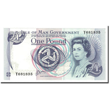 Banknote, Isle of Man, 1 Pound, Undated, KM:40b, UNC(65-70)