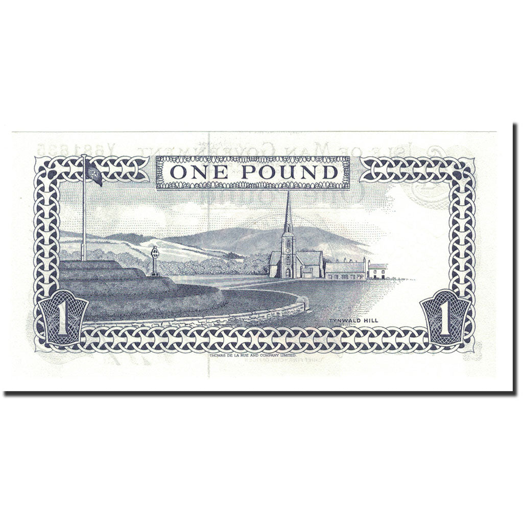 Banknote, Isle of Man, 1 Pound, Undated, KM:40b, UNC(65-70)