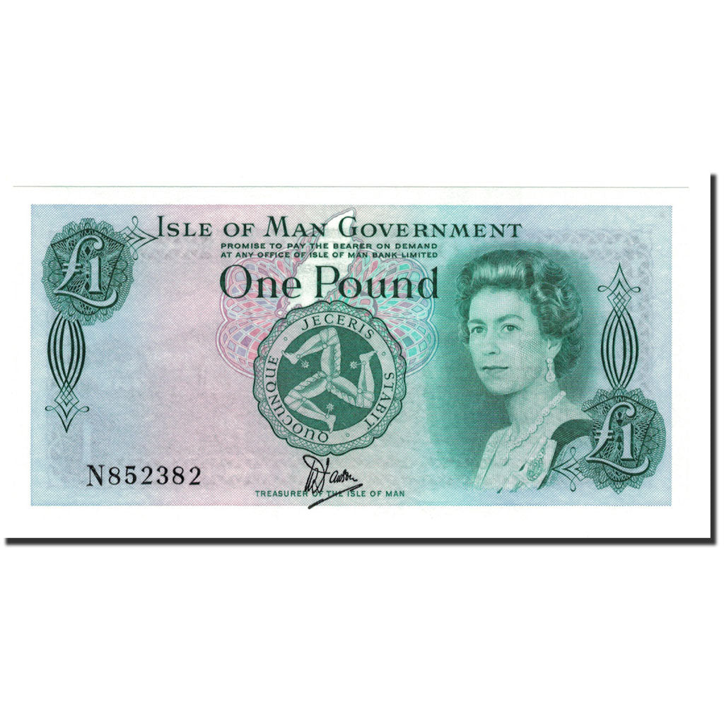 Isle of Man, 1 Pound, Undated (1983), KM:38a, UNC(65-70)
